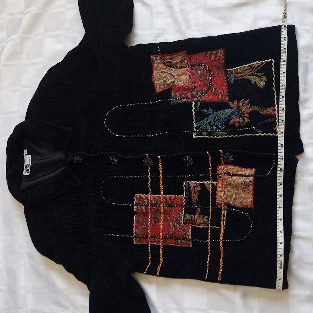 Vintage Patchwork Button Up Jacket - Picture 6 of 15